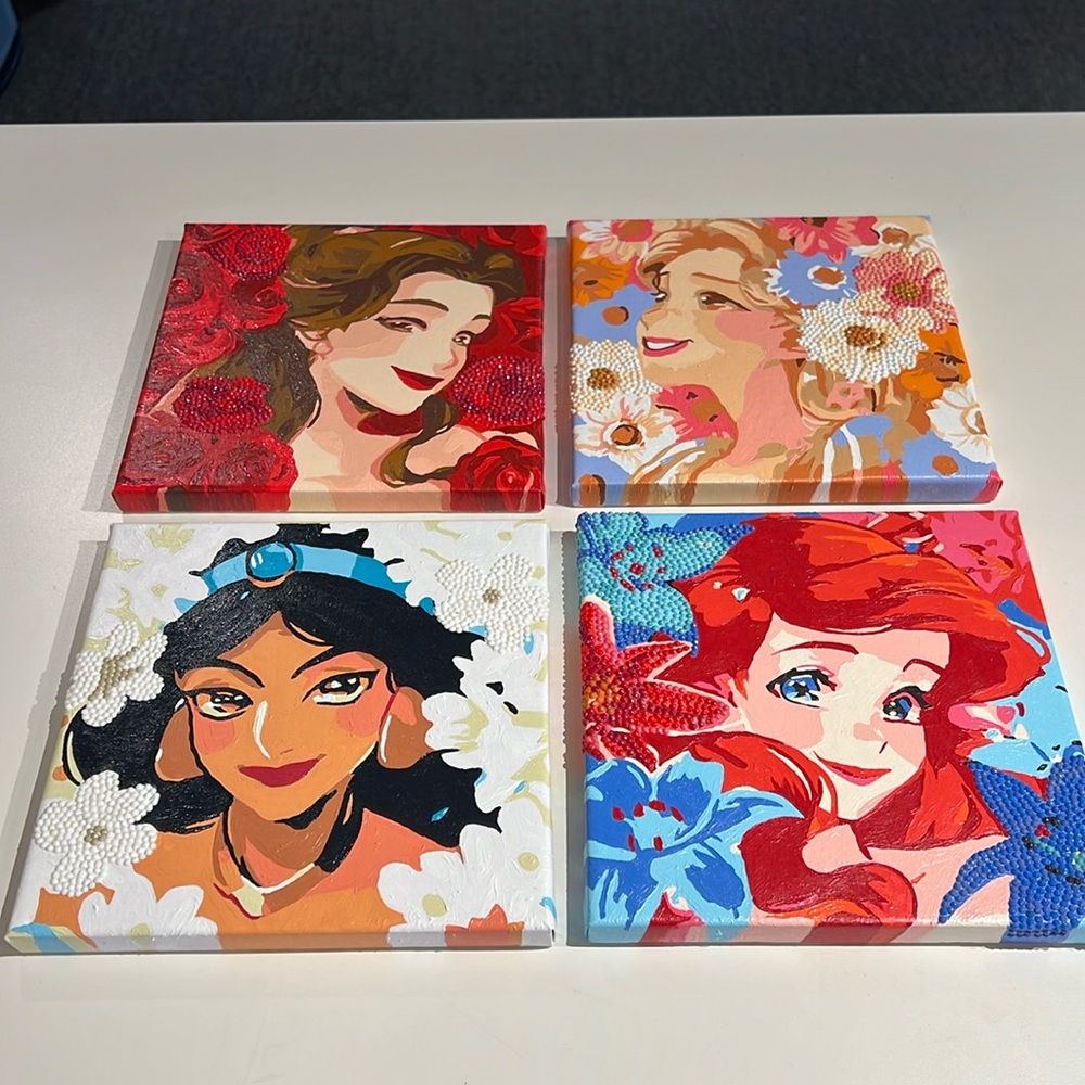 Disney Flowering Princess’s